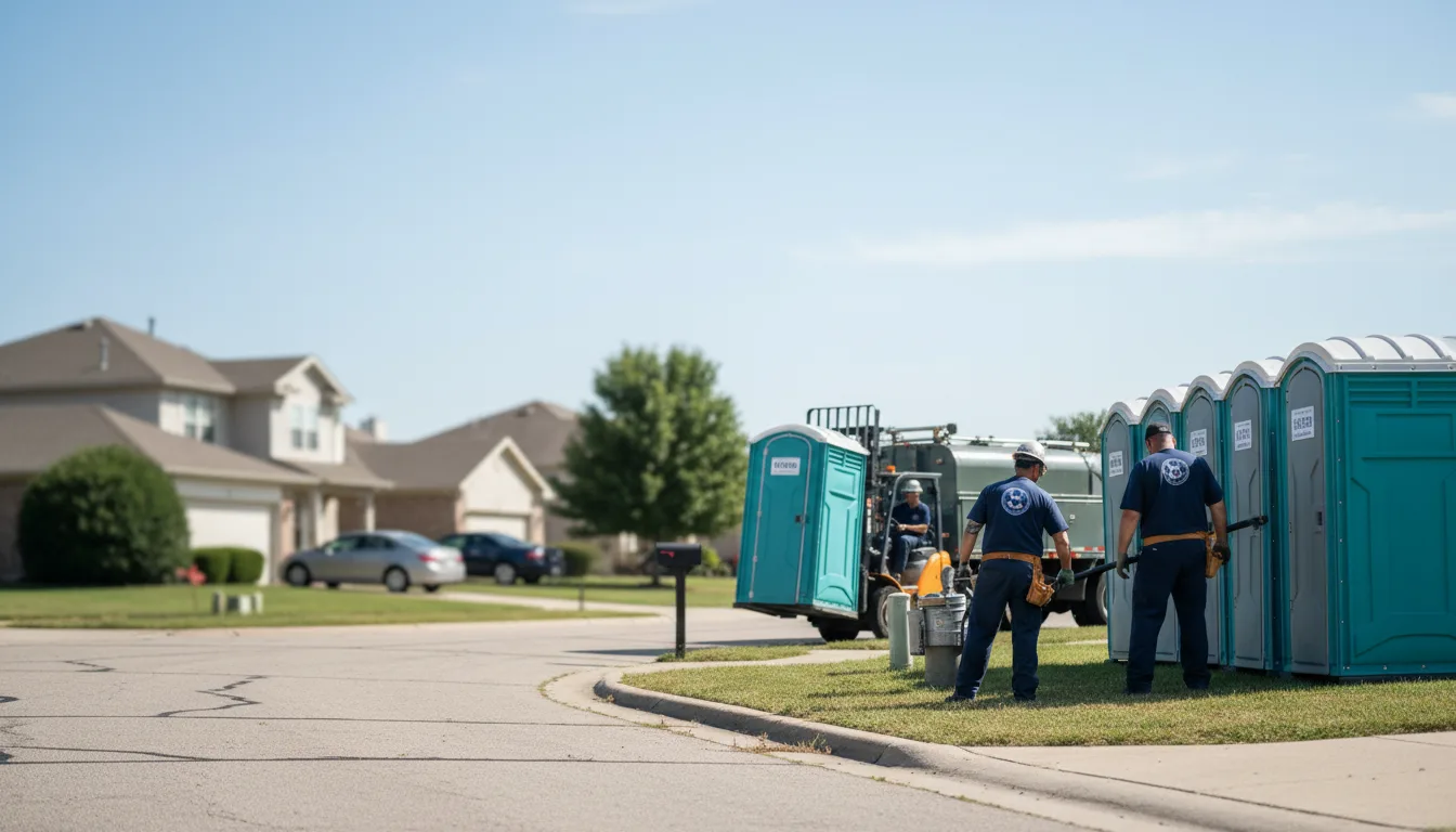 Porta Potty Rental in Frankford, MO near me
